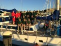 Entire TX3X Team and Evohe Crew the night before departure