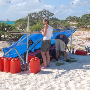 Allison   Ray make sure the generator tent is secure