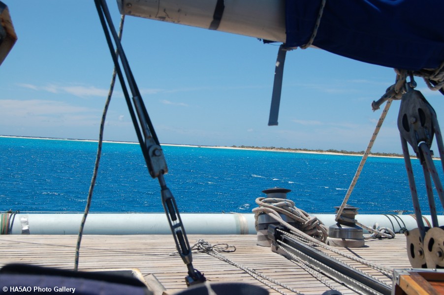 Group has found our landing site on Chesterfield Island