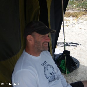 N6HD at the meet and greet tent